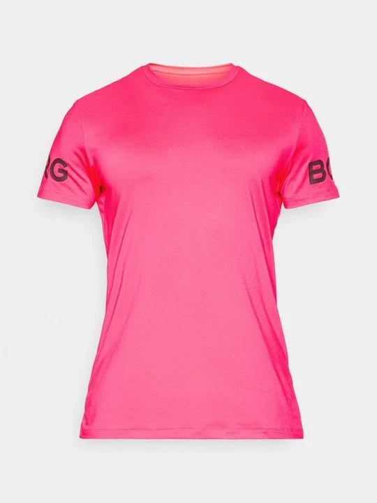 Zdjęcie produktu Koszulka sportowa Björn Borg różowy neon