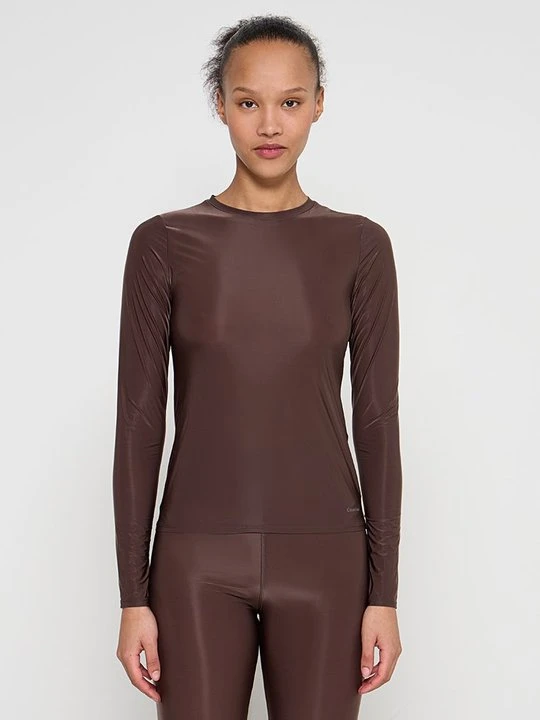 Zdjęcie produktu Koszulka sportowa Calvin Klein brązowy