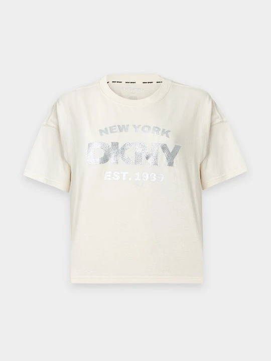 Zdjęcie produktu Koszulka sportowa DKNY beżowy