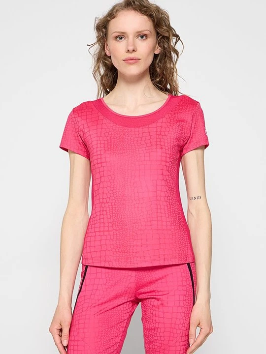 Zdjęcie produktu Koszulka sportowa EA7 Emporio Armani różowy