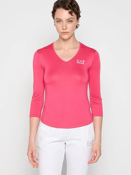 Zdjęcie produktu Koszulka sportowa EA7 Emporio Armani różowy