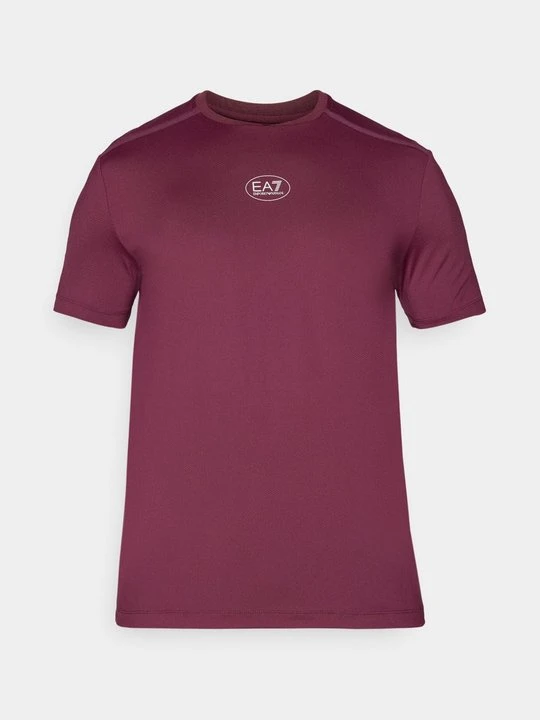 Zdjęcie produktu Koszulka sportowa EA7 Emporio Armani bordowy