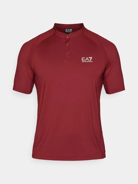 Zdjęcie produktu Koszulka sportowa EA7 Emporio Armani bordowy
