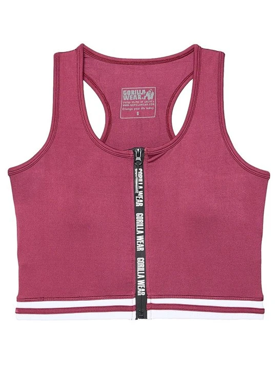 Zdjęcie produktu Koszulka sportowa Gorilla Wear ciemnoczerwony