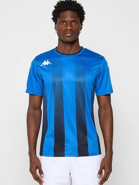 Zdjęcie produktu T-shirt z nadrukiem Kappa niebieski