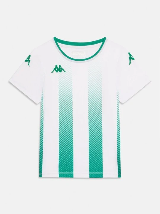 Zdjęcie produktu T-shirt z nadrukiem Kappa biały