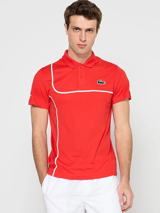 Zdjęcie produktu Koszulka sportowa Lacoste czerwony