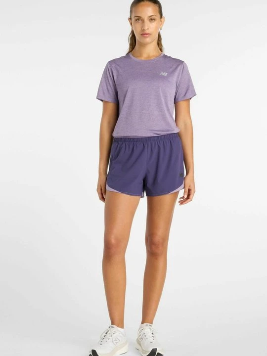 Zdjęcie produktu Koszulka sportowa New Balance fioletowy melanż