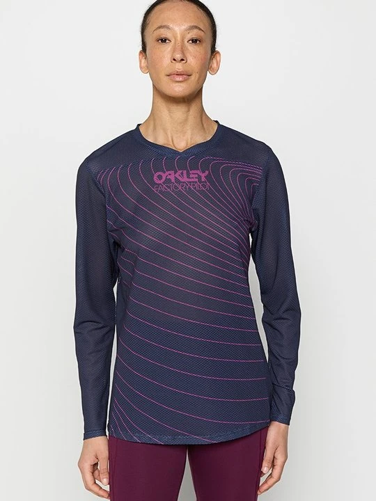 Zdjęcie produktu Koszulka sportowa Oakley granatowy