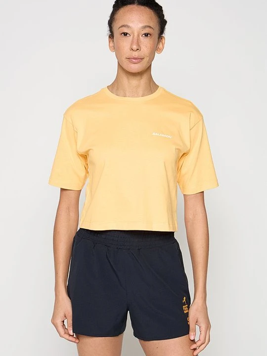 Zdjęcie produktu T-shirt basic Salomon morelowy