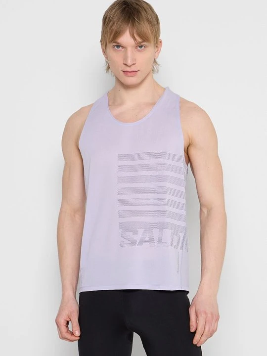 Zdjęcie produktu Koszulka sportowa Salomon niebieski denim