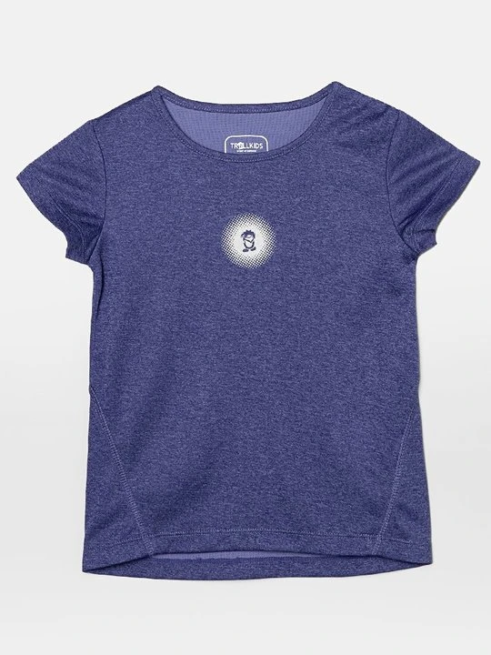 Zdjęcie produktu T-shirt z nadrukiem Trollkids fioletowy