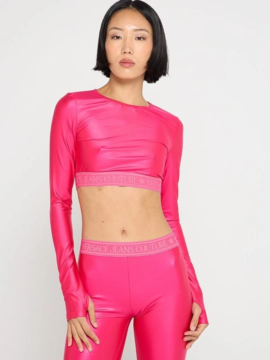 Zdjęcie produktu Koszulka sportowa Versace Jeans Couture różowy