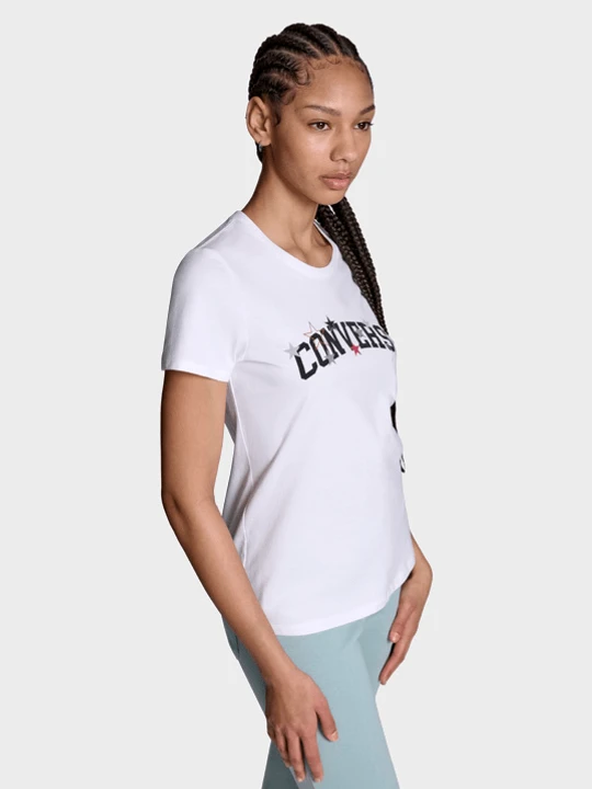 Zdjęcie produktu Koszulka Stars T-Shirt Converse Biały