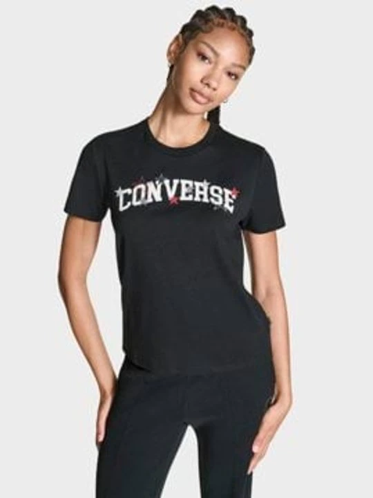 Zdjęcie produktu Koszulka Stars T-Shirt Converse Czarny