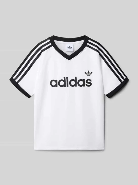 Zdjęcie produktu Koszulka T-shirt w kroju regular fit z aplikacją z logo adidas Originals Biały