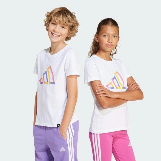 Zdjęcie produktu Koszulka Tech Logo Graphic Kids Adidas biały