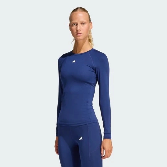 Zdjęcie produktu Koszulka TECHFIT Long Sleeve Training Adidas Dark Blue