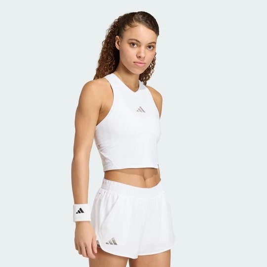 Zdjęcie produktu KOSZULKA TENISOWA CLIMACOOL MIDI Y-TANK PRO Adidas biały