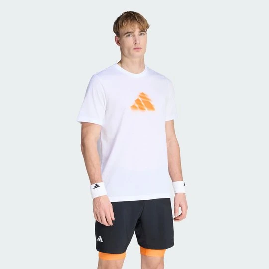 Zdjęcie produktu KOSZULKA TENNIS CLAY IS NOT GRAPHIC Adidas biały