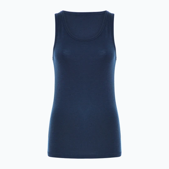 Zdjęcie produktu Koszulka termoaktywna damska Dovre Wool Singlet navy Granatowy