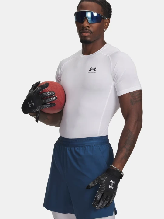 Zdjęcie produktu Koszulka termoaktywna męska biała Under Armour Heat Gear