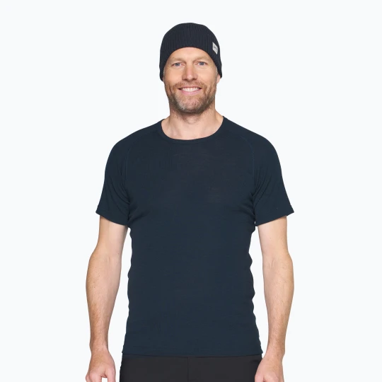 Zdjęcie produktu Koszulka termoaktywna męska Devold Adventure Merino 190 Tee Ink Czarny