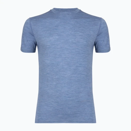 Zdjęcie produktu Koszulka termoaktywna męska WOOLCANO Merino 100% TEE0546 niebieska