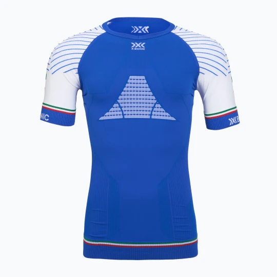 Zdjęcie produktu Koszulka termoaktywna męska X-Bionic Invent 4.0 Patriot Running Shirp blue