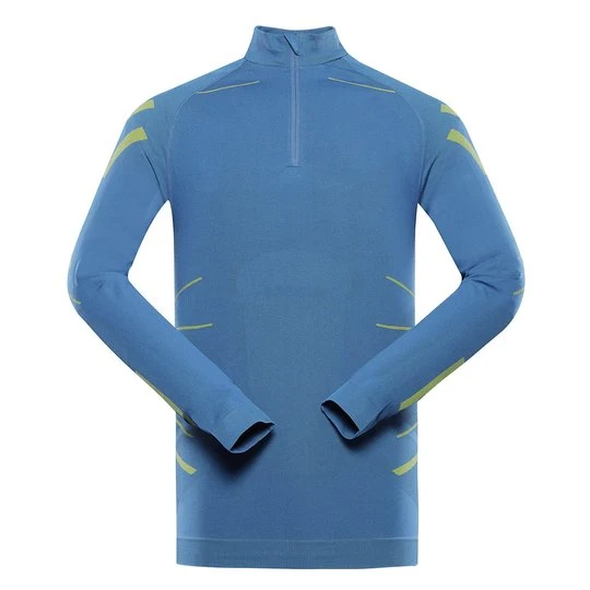 Zdjęcie produktu Koszulka termoaktywna męska z długim rękawem Seam Alpine Pro niebieski