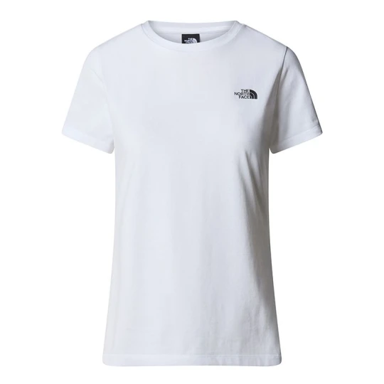 Zdjęcie produktu Koszulka damska The North Face Simple Dome 0A87NHFN41 - biała