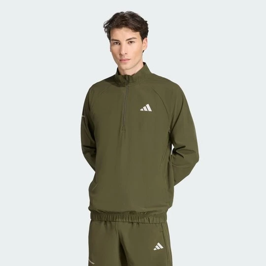 Zdjęcie produktu Koszulka Training Essentials Holiday Pack1 / 4 Zip Adidas Night Cargo