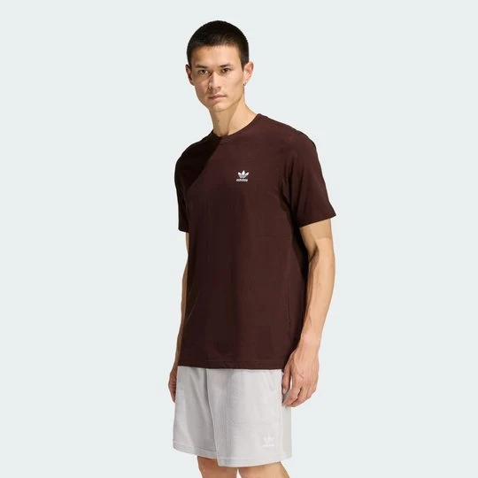 Zdjęcie produktu Koszulka Trefoil Essentials Adidas Aurora Coffee