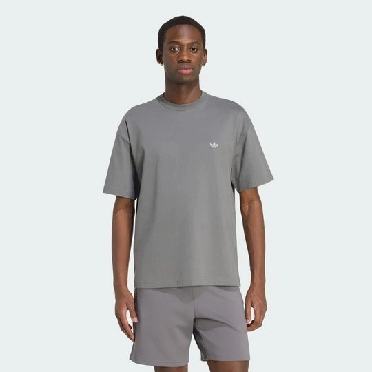 Zdjęcie produktu KOSZULKA TREFOIL ESSENTIALS SPACER LOOSE Adidas Grey Four