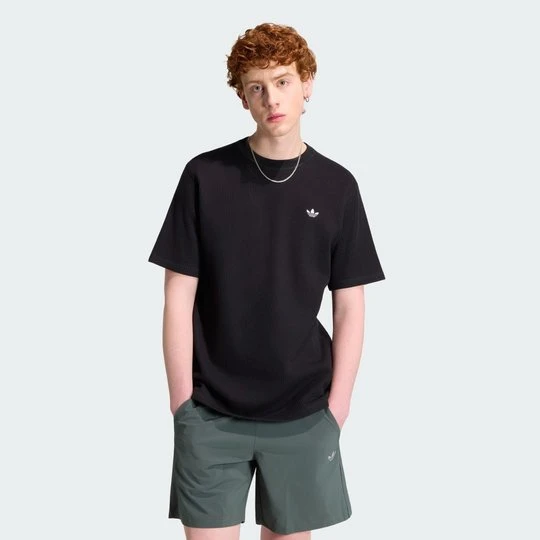 Zdjęcie produktu KOSZULKA TREFOIL ESSENTIALS WAFFLE Adidas czarny
