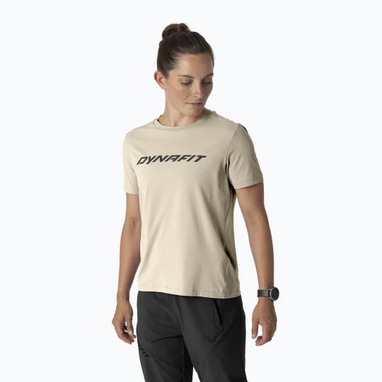 Zdjęcie produktu Koszulka trekkingowa damska Dynafit Traverse T-Shirt overcast Beżowy