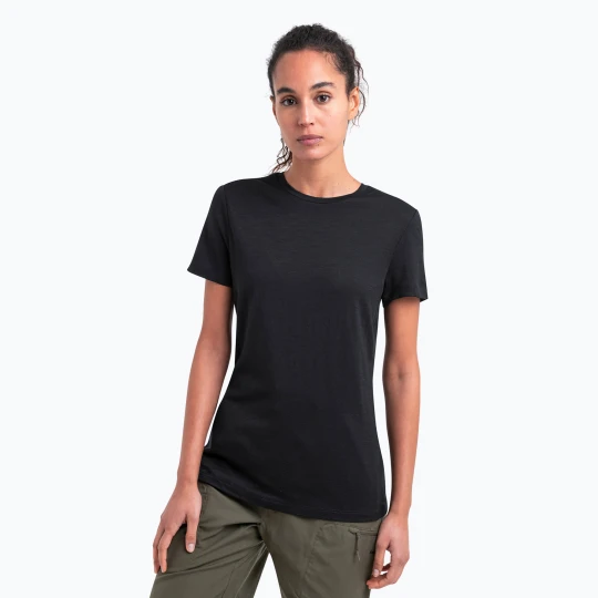 Zdjęcie produktu Koszulka trekkingowa damska icebreaker Merino 150 Tech Lite III black