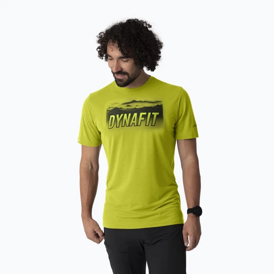 Zdjęcie produktu Koszulka trekkingowa męska DYNAFIT Transalper Graphic golden lime / 5a30 Żółty