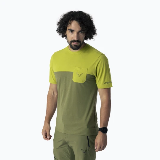 Zdjęcie produktu Koszulka trekkingowa męska DYNAFIT Transalper Pocket golden lime / 5a40 Żółty