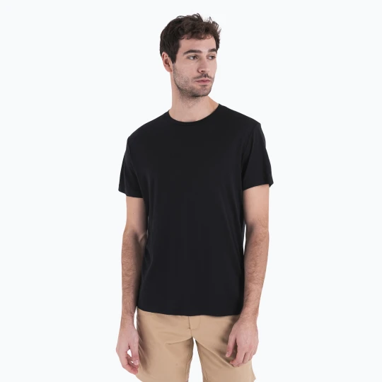 Zdjęcie produktu Koszulka trekkingowa męska icebreaker Merino 150 Tech Lite III black