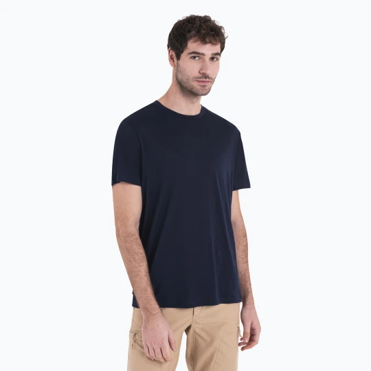 Zdjęcie produktu Koszulka trekkingowa męska icebreaker Merino 150 Tech Lite III midnight navy Granatowy