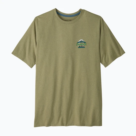 Zdjęcie produktu Koszulka trekkingowa męska Patagonia Great Waves Responsibili Tee gumtree green