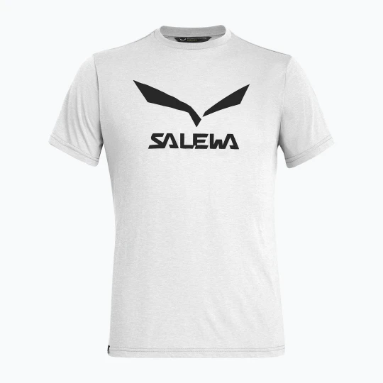Zdjęcie produktu Koszulka męska Salewa Solidlogo Dry white