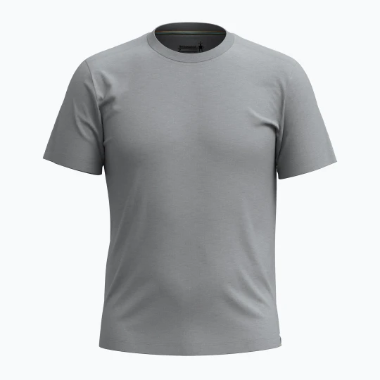Zdjęcie produktu Koszulka trekkingowa męska Smartwool Short Sleeve Tee Slim Fit light gray heather Szary