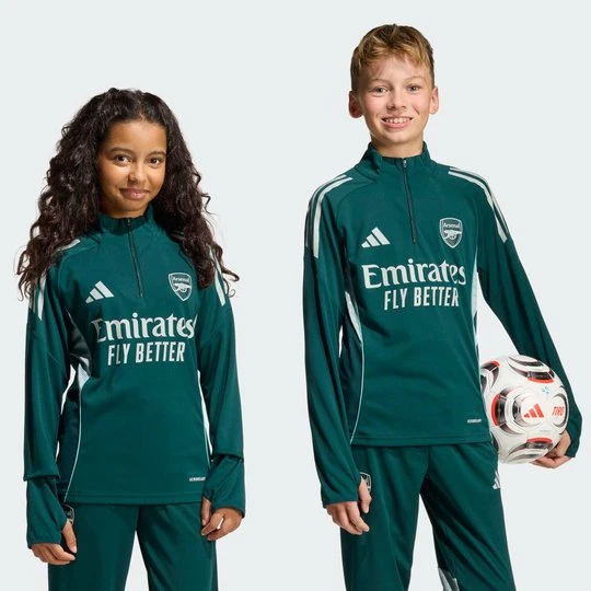 Zdjęcie produktu Koszulka treningowa Arsenal Tiro 25 Competition Adidas Aurora Ivy