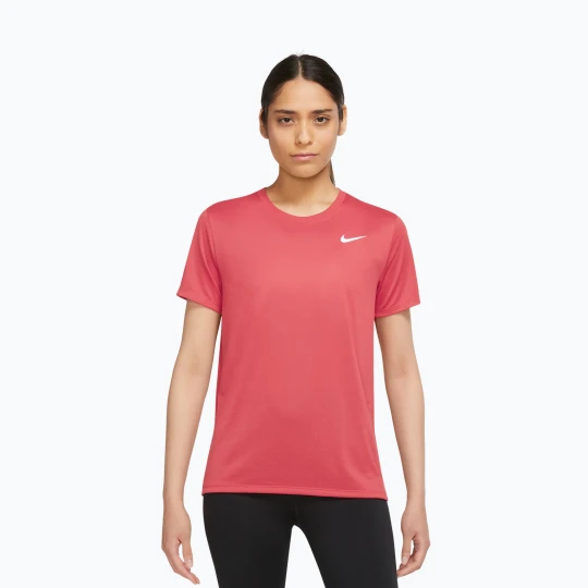 Zdjęcie produktu Koszulka treningowa damska Nike Dri-Fit sea coral / hite Pomarańczowy