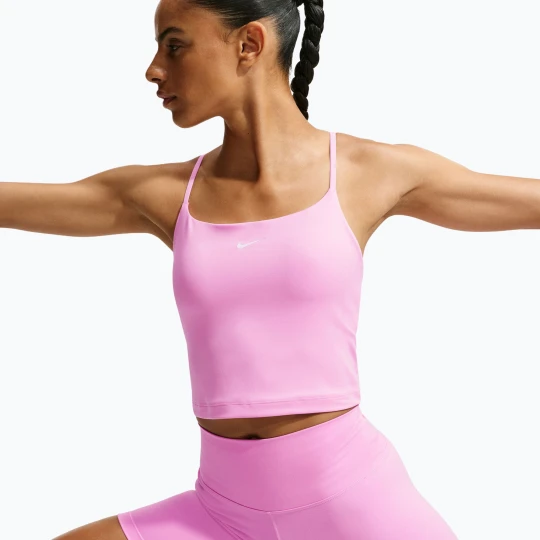 Zdjęcie produktu Koszulka treningowa damska Nike One pink rise