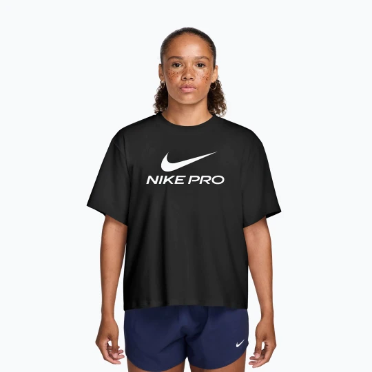 Zdjęcie produktu Koszulka treningowa damska Nike Pro Dri-Fit Loose black / white