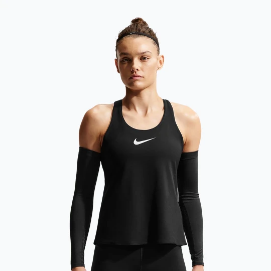 Zdjęcie produktu Koszulka treningowa damska Nike Pro Dri-Fit TT black / white / metallic silver
