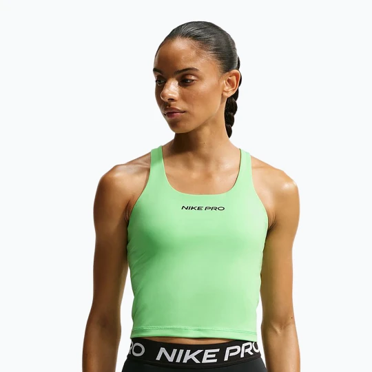 Zdjęcie produktu Koszulka treningowa damska Nike Pro Sculpt illusion green / cucumber calm / black